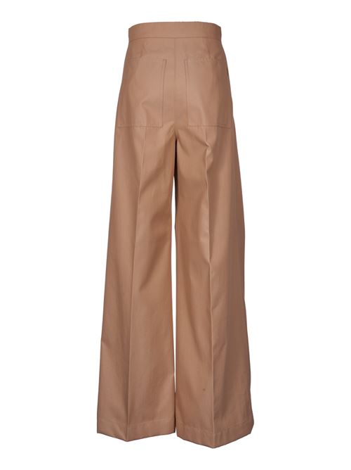 Pantalone wide leg in cotone MAX MARA | 2411131123600004